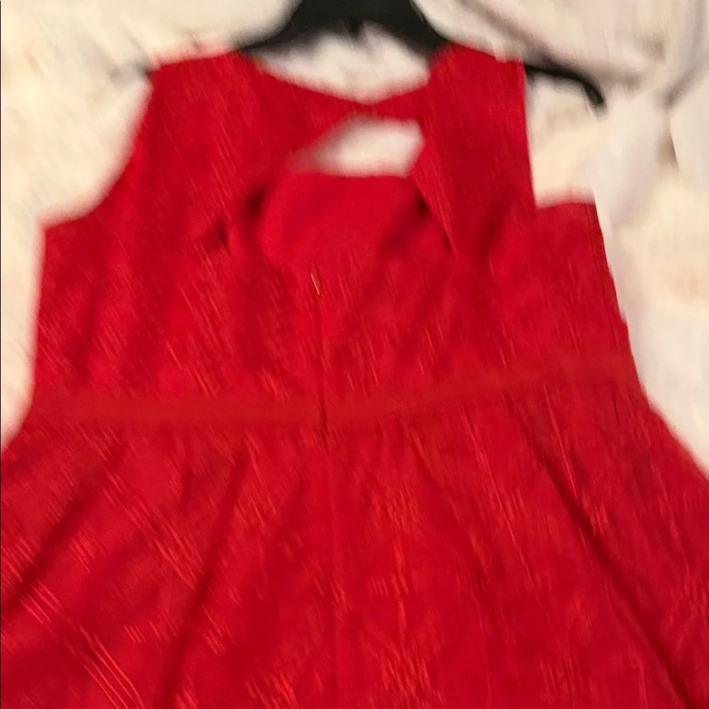 Karen Millen Red Lace Dress - Picture 6 of 10